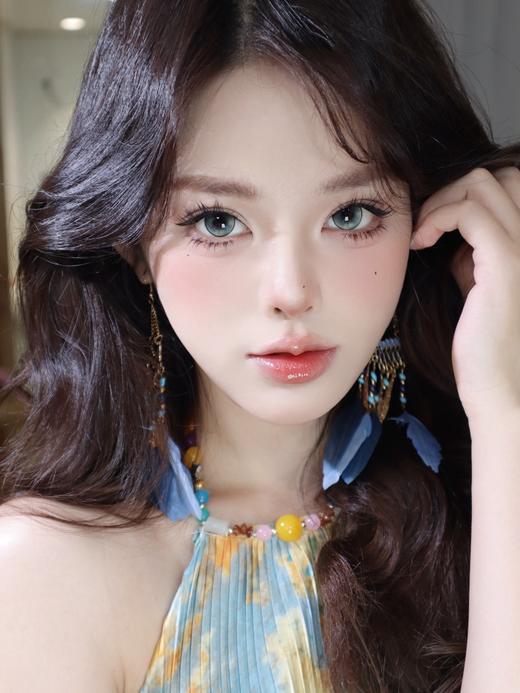 loveiikira 香草冰冰/铃香幽兰/酒心可可 14.5mm 半年抛 非离子 棕绿粉 商品图0