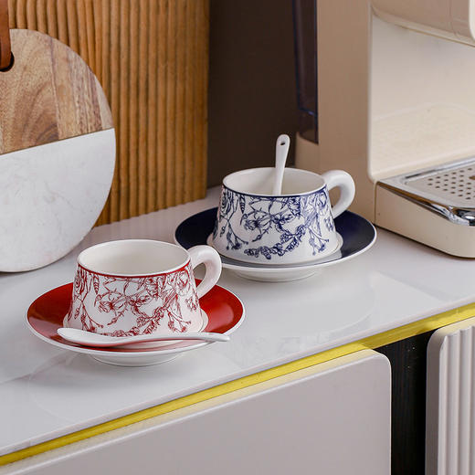 伴手礼首选  | 共禾京品咖啡杯碟320ml（两色可选） 商品图4