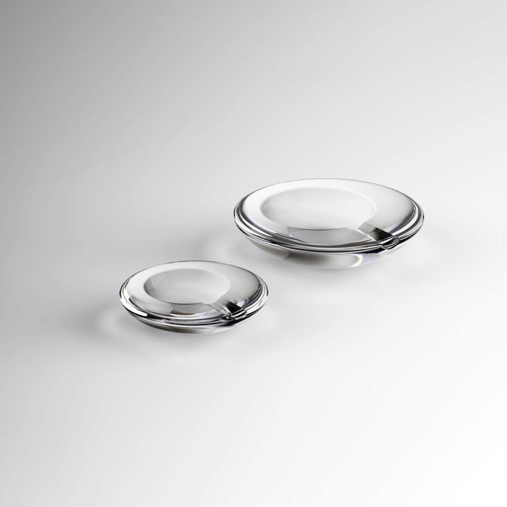 水滴烟灰缸 RESONG日诵家居 纯手工水晶雪茄缸