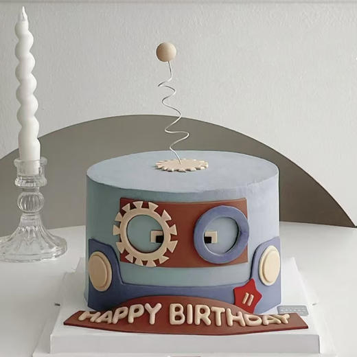 机器人元素蛋糕 商品图0