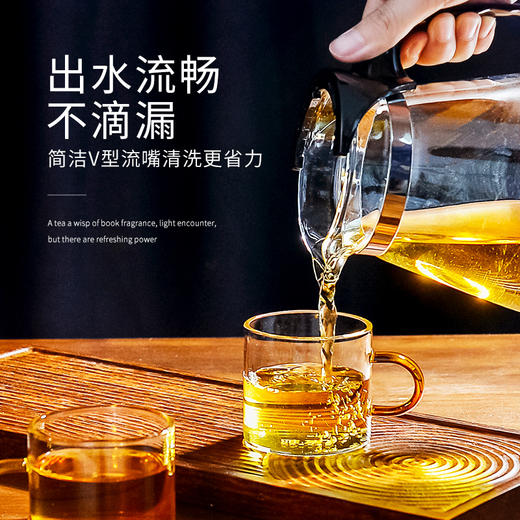 雅集玻璃壶茶塔飘逸杯750ml 商品图2