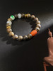 XY0088原创沉香DIY手串辣绿翡翠18K金南红桶珠 商品缩略图5