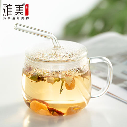 雅集玻璃杯茗果吸管杯400ml(含吸管) 商品图2