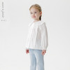 马克珍妮女童甜美花边领衬衫 宝宝纯棉衬衣2025年春装新款250250 商品缩略图0