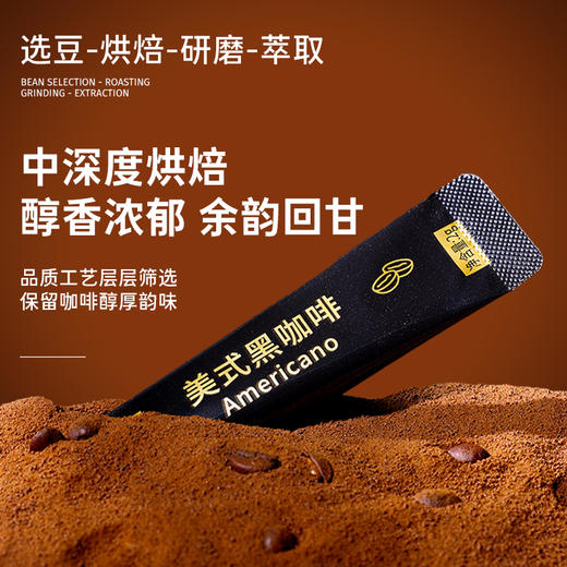 【鲨鱼菲特-推荐】小轻担美式黑咖啡60g/袋 商品图2