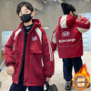 儿童装男童冲锋衣加棉冬装2024新款加厚中大童外套加绒秋冬季潮💕 商品缩略图2