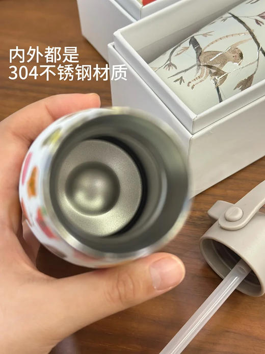 西班牙设计师品牌保温杯，3D印花杯身，7层杯壁工艺，内外全部304食品级不锈钢，放心饮用！ ！COOL BOTTLES惊奇世界系列保温杯 商品图12