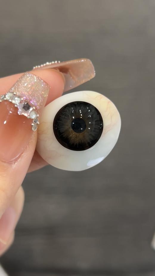 Pinkg半年抛·水晶黑·14.5mm中大着色·韩产2片 商品图6