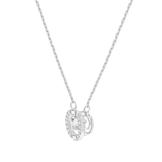 9009652861374 施华洛世奇SWAROVSKI 官方授权 白色跳动的心 项链女锁骨链女 520礼物 商品图1