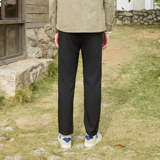 半身缘男裤 春季高透气宽松显高时尚百搭休闲裤251301U10303633 商品图4