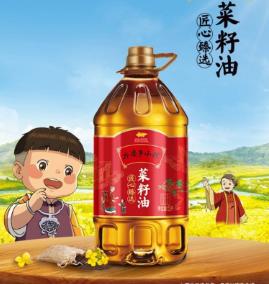 金龙鱼外婆乡小榨匠心臻选菜籽油5L 商品图0