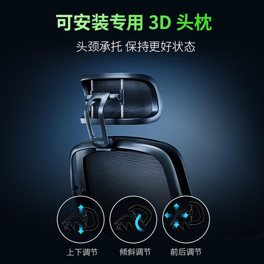 Razer雷蛇风灵电竞椅人体工学网布电脑椅【雷蛇官方直营，欢迎加群咨询】 商品图5