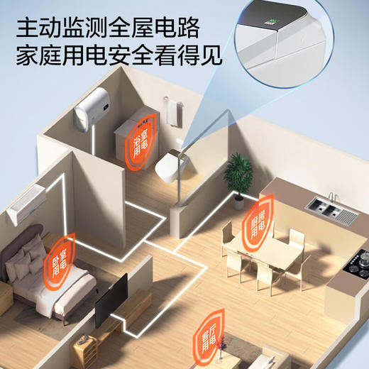 海尔（Haier） 智能马桶一体机家用马桶卧室坐便器无水压限制 抗菌免触 UVC杀菌 HK60-轻音冲+泡沫+零压+免触 商品图3