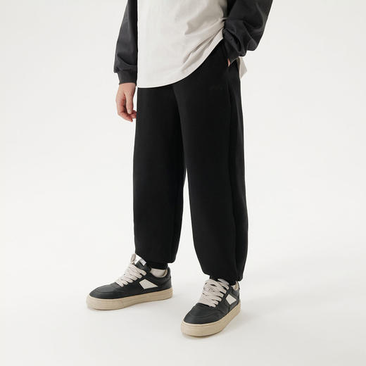 马克珍妮男童百搭运动空气卫裤儿童裤子束脚裤2025春装新款250076 商品图2