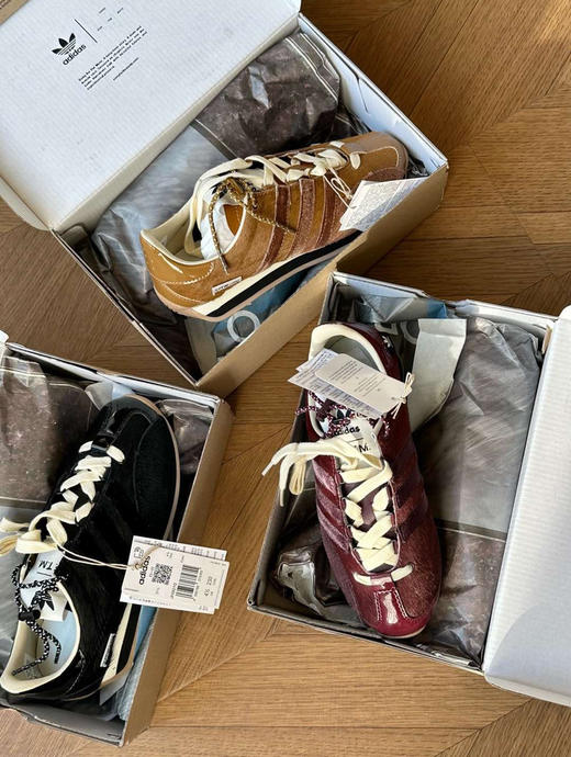 AD & SONG 系列马毛复古休闲鞋跑鞋011406 商品图1