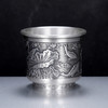 子佩集S999银【鱼戏荷香】茶杯纯银【DLCB013】茶具仿古高杯2501 商品缩略图3