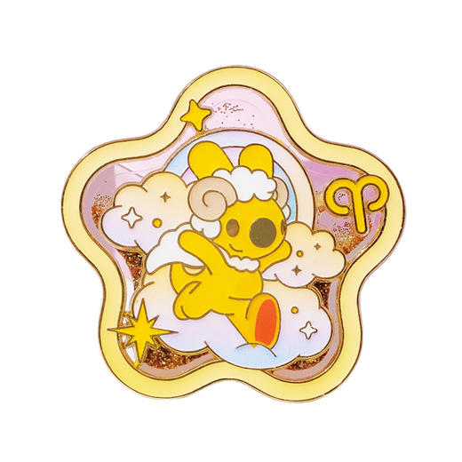 团团星座系列流沙冰箱贴 商品图5