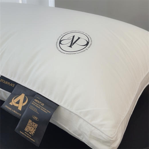 【拍2个109元】全棉贡缎星级亚朵素翼酒店立体枕 深睡护颈枕头枕芯 商品图6