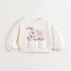 马克珍妮女童甜美印花亲肤卫衣宝宝宽松上衣2025年春装新款250210 商品缩略图2