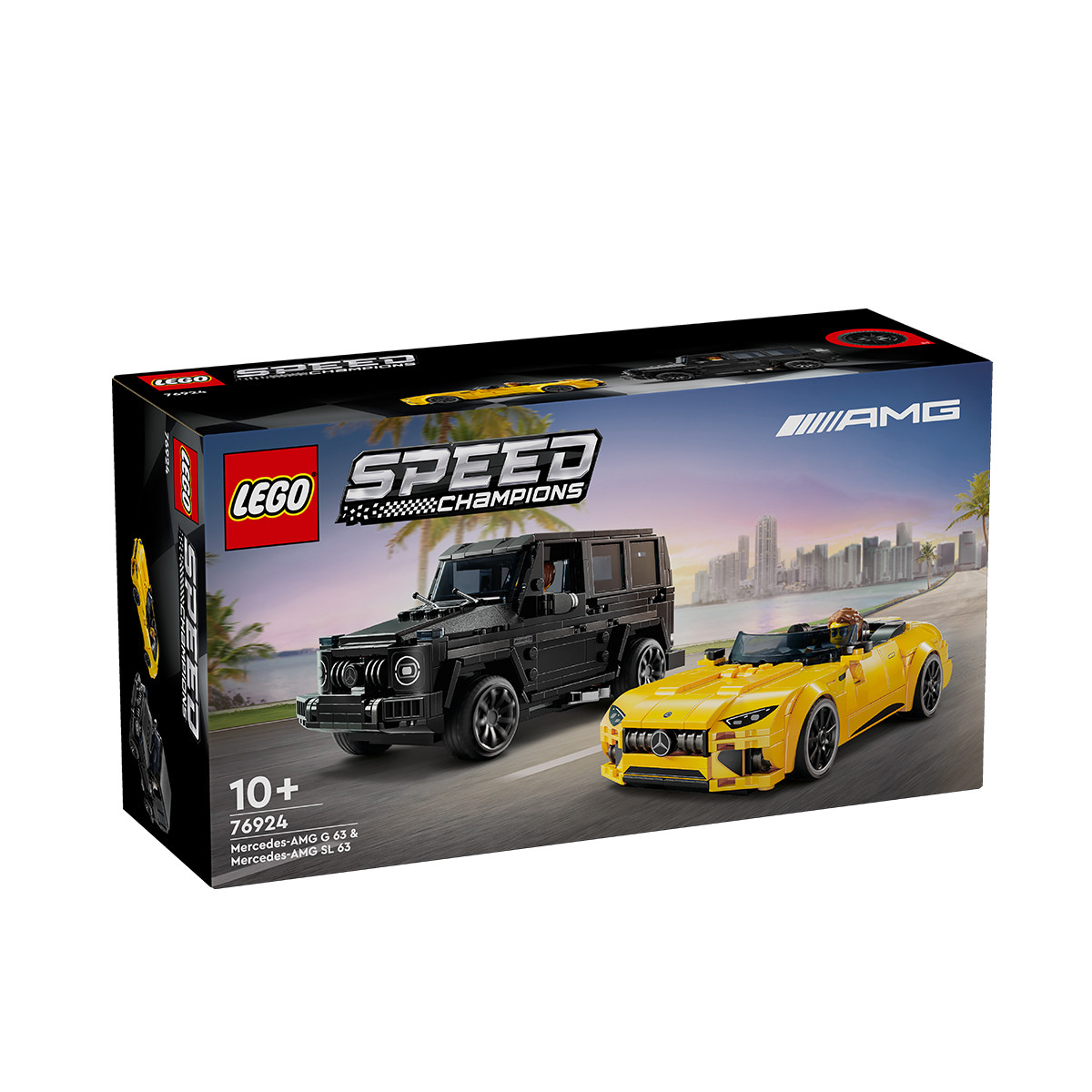 5702017583976 乐高Lego 积木男孩 赛车76924奔驰小车两件套儿童玩具十岁以上
