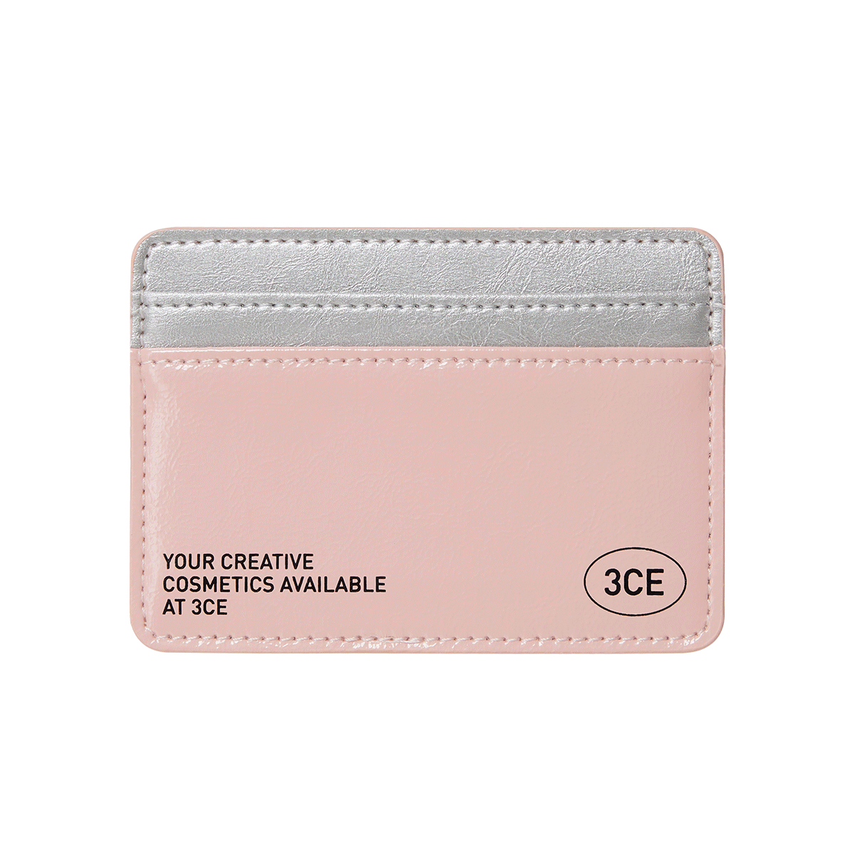 6974660134815 三熹玉3CE 三熹玉 银粉拼色卡套
