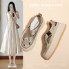 ZHR则则厚底透气板鞋女2024夏季复古时尚百搭单鞋增高罗马凉鞋女 商品缩略图5