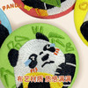 熊猫刺绣马口铁徽章系列-朋友/投喂 商品缩略图2