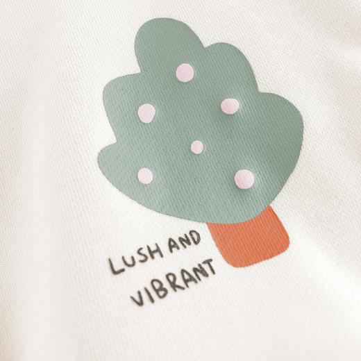 马克珍妮女童卡通公园软糯polo领卫衣宝宝2025年春装新款250218 商品图4