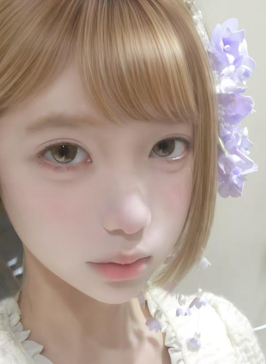 【大直径半年抛】LOVEIIKIRA-香草冰冰棕-14.5mm【半年抛 0-1000度 含有525/575】着色13.9mm 商品图5