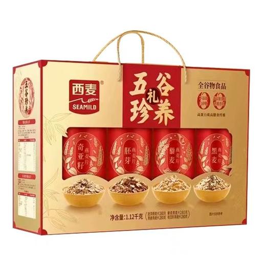 西麦1.12kg五谷珍养礼盒 商品图0