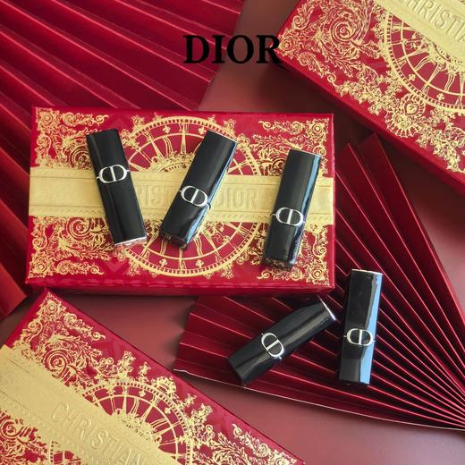 【品牌授权】【蛇年限定】2025迪奥新年口红小样五件套（蛇年）新品限定五件套_1.5g_5支 999丝绒-720丝绒-188丝绒-217丝绒-228丝绒 商品图0