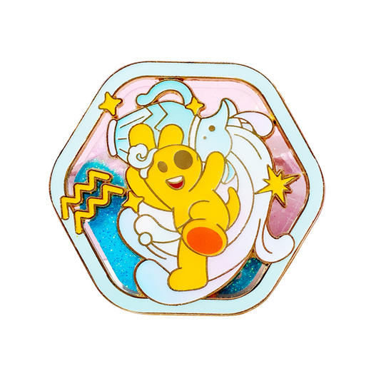 团团星座系列流沙冰箱贴 商品图3