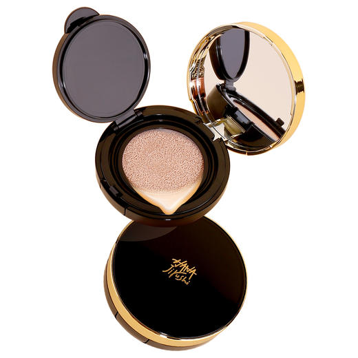 [买3免1]花印水光持妆气垫粉底霜 12g+替芯12g （国产） 商品图9