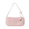 6974660131104 三熹玉3CE 三熹玉 粉色短绒腋下包 商品缩略图0
