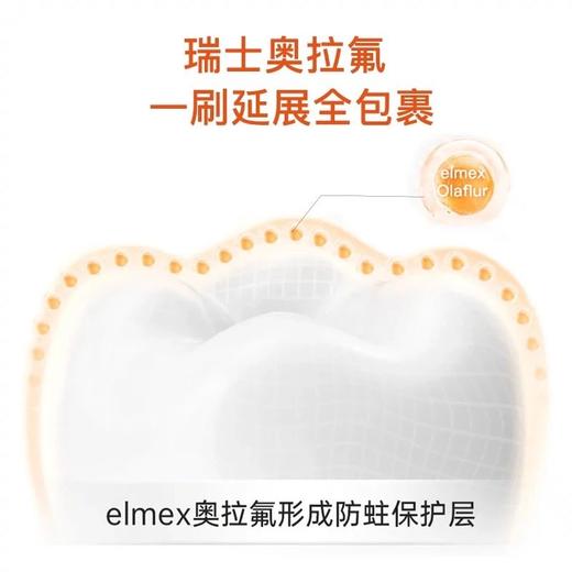 【2支装】瑞士elmex儿童含氟牙膏，专效防蛀，修护小蛀斑，低泡设计，宝贝喜欢妈妈放心 商品图6