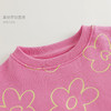 马克珍妮女童爱心花朵宽松卫衣宝宝圆领上衣2025年春装新款250217 商品缩略图4