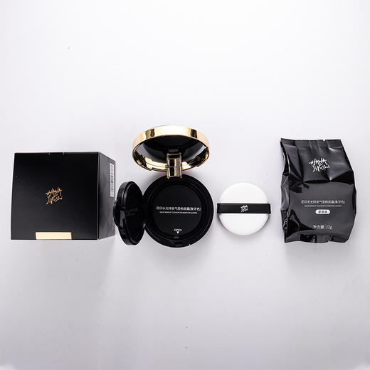 [买3免1]花印水光持妆气垫粉底霜 12g+替芯12g （国产） 商品图10