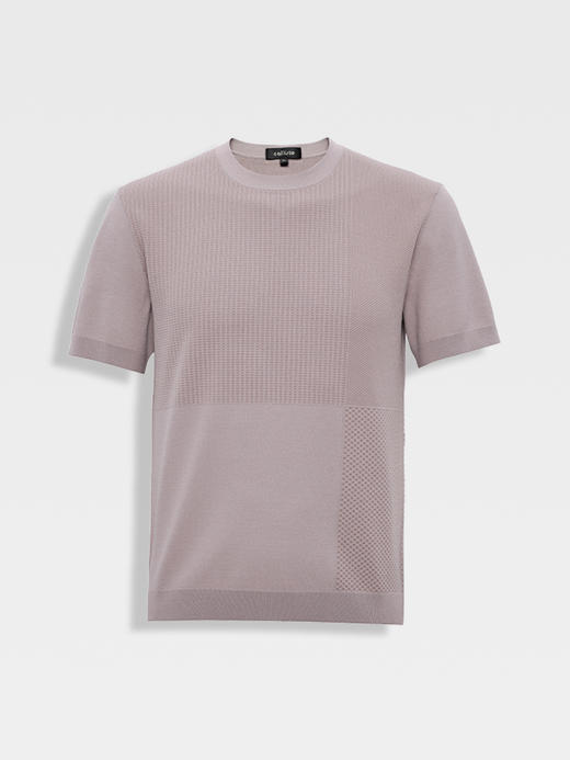 callisto薄雾粉凉感T恤 商品图0