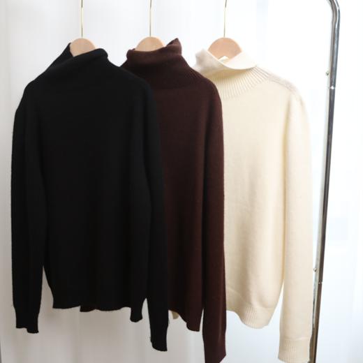 【SUSX】高领纯色羊毛针织衫B018825（下单3-7天发货） 商品图5