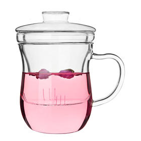 雅集玻璃杯窈窕杯320ml(无硅胶圈)