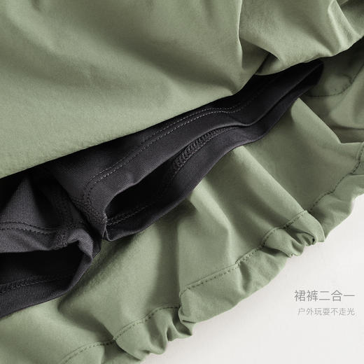 马克珍妮女童城市户外速干花苞裙裤儿童短裙2025年春装新款250261 商品图4