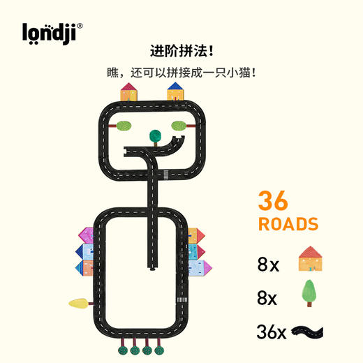 西班牙 Londji 桌游 道路 FG014U 商品图1
