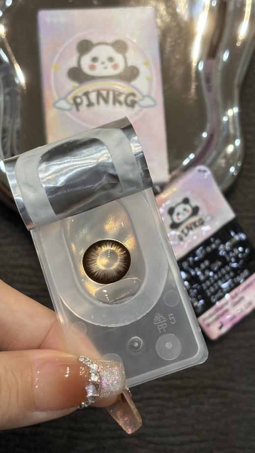 Pinkg半年抛·水晶棕·14.5mm中大着色·韩产2片 商品图3