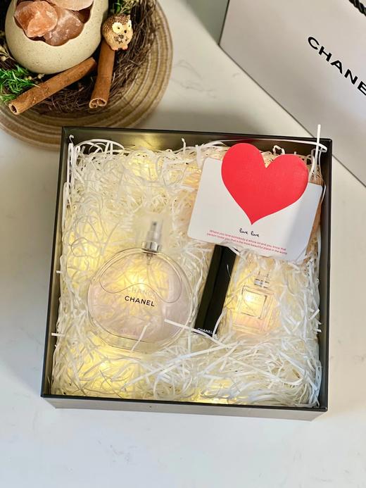 D012030限定礼盒！粉邂逅香水100ML+N57#口红+附赠coco7.5ml 商品图3