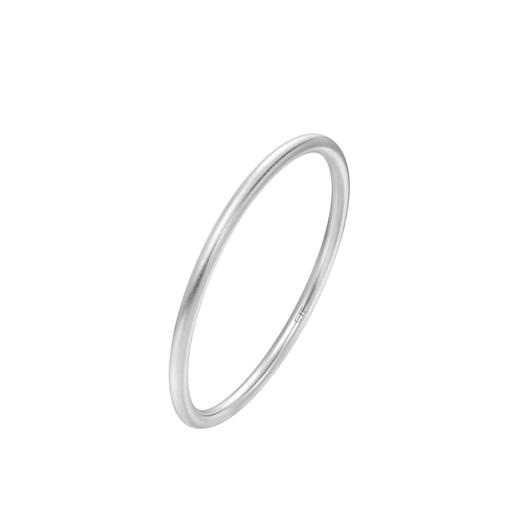 AB39451-A-X046AB0000001 周大福CHOW TAI FOOK 实心简约经典素圈哑光925银手镯【约24克   58mm  】 商品图2