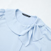 设计感娃娃领蝴蝶结绑带衬衫女气质垂感泡泡袖衬衣V0250137 商品缩略图5