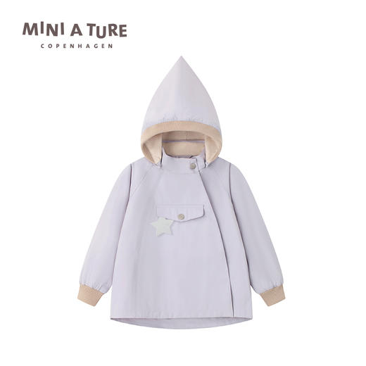 25新款 | 丹麦Mini a ture春秋薄款童装精灵帽夹克薄款防水外套夹克（非绒里）18m+ 商品图9