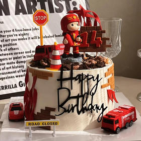 小小消防员蛋糕