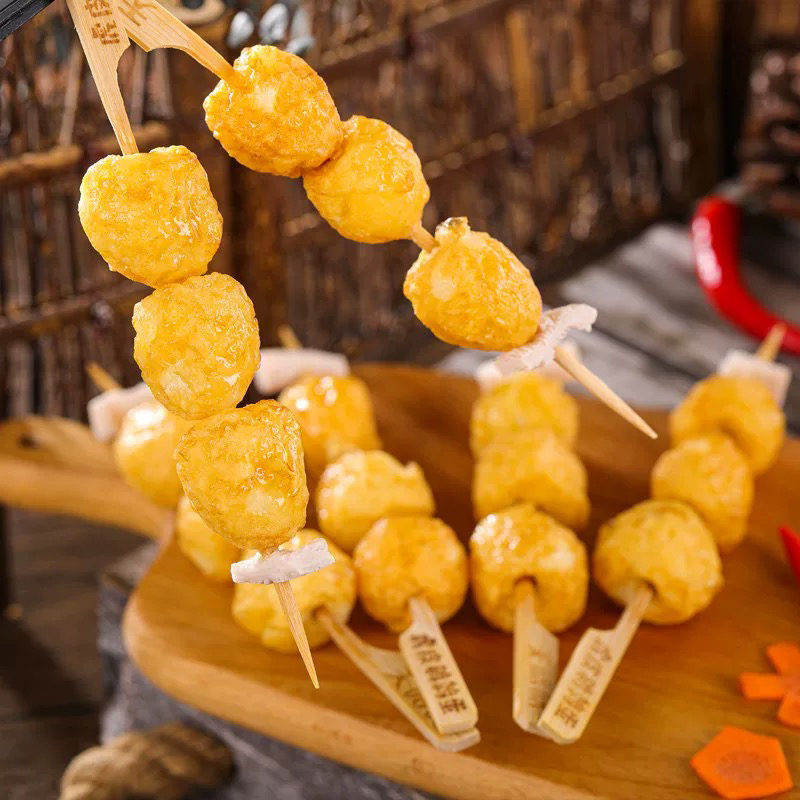 关东煮虎皮鹌鹑蛋串