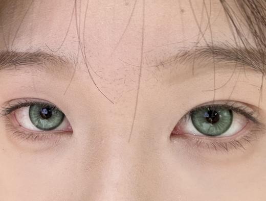 Pinkg半年抛·绿幽灵·14.5mm中大着色·韩产2片 商品图12